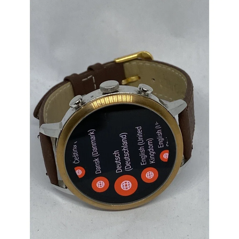 Fossil Gen 4 Authentic Digital Dial Smart Watch Custom Band FTW6016 LT336